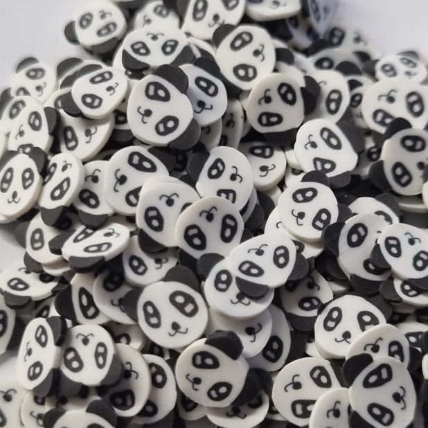 PANDA FIMO PIECES