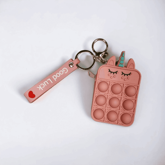 Unicorn Poppit Purse Keychain - Unicorn Lab