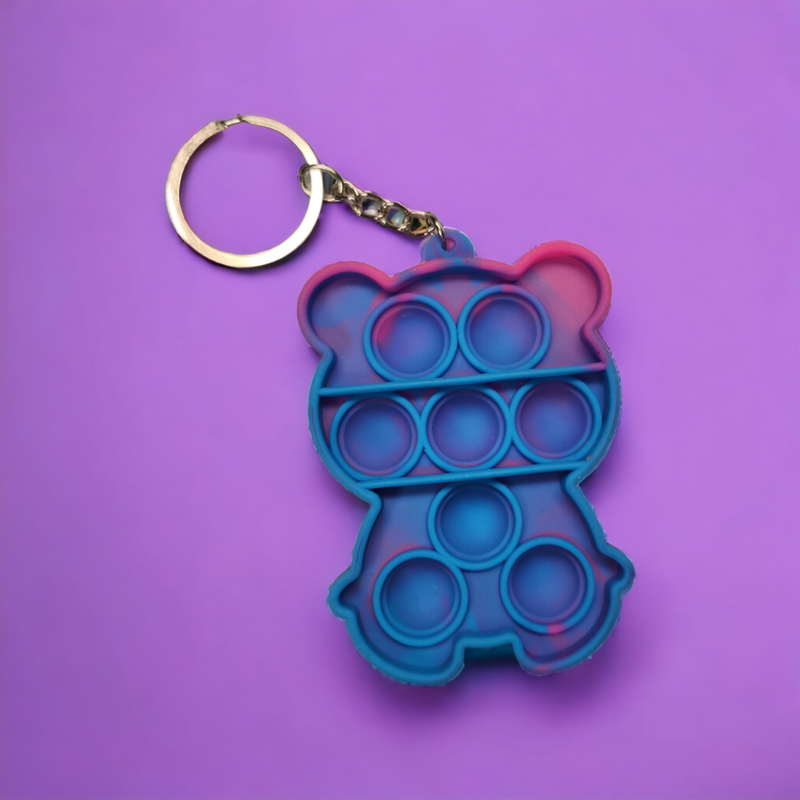 Bear Poppit Keychain