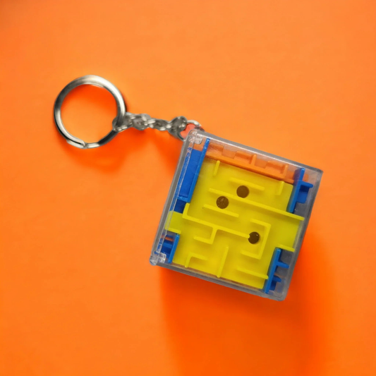 Cube Puzzle Keychain - Unicorn Lab