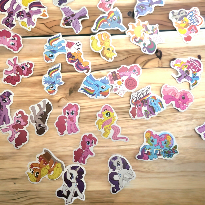 My little pony stickers X10
