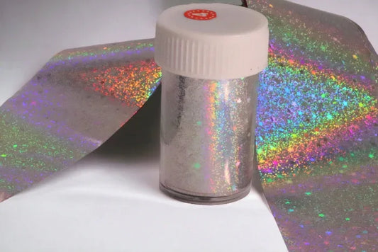Silver Holo Transfer foil - 4 - Unicorn Lab