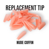 REPLACEMENT TIP NUDE COFFIN x50