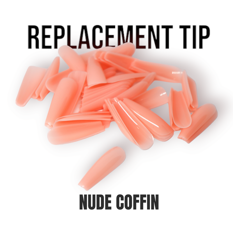 REPLACEMENT TIP NUDE COFFIN x50