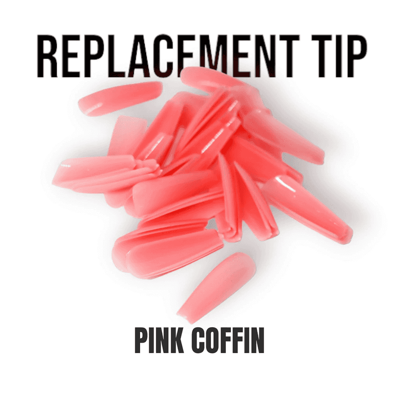 REPLACEMENT TIP PINK COFFIN X50 - Unicorn Lab