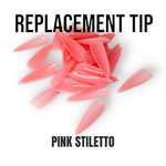 REPLACEMENT TIP PINK STILETTO X50