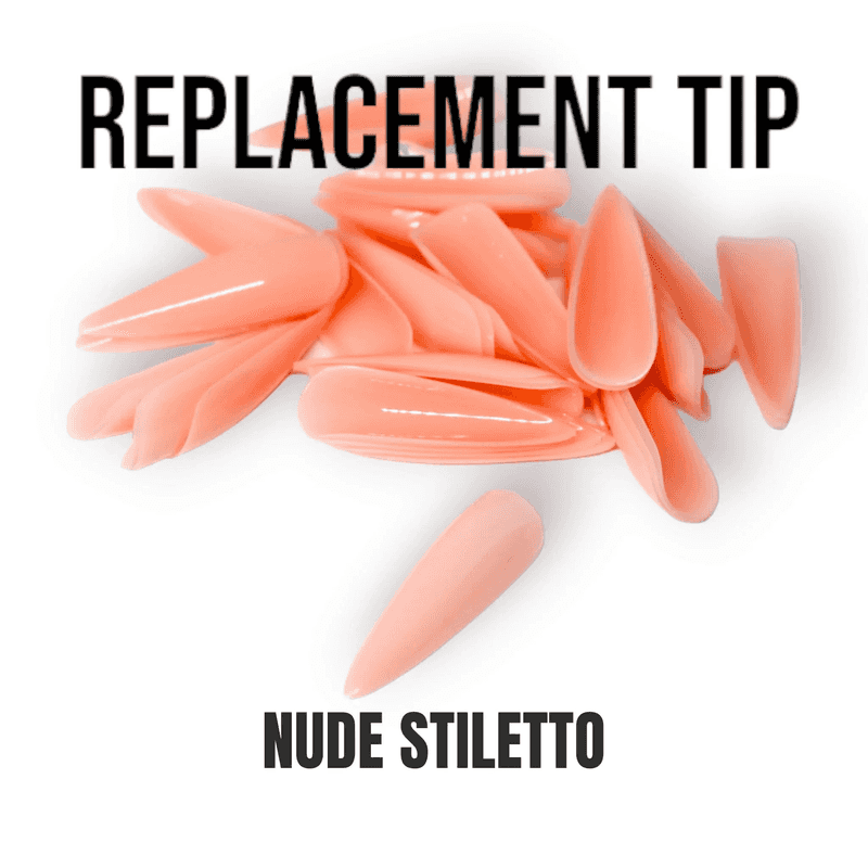 REPLACEMENT TIP NUDE STILETTO X50 - Unicorn Lab