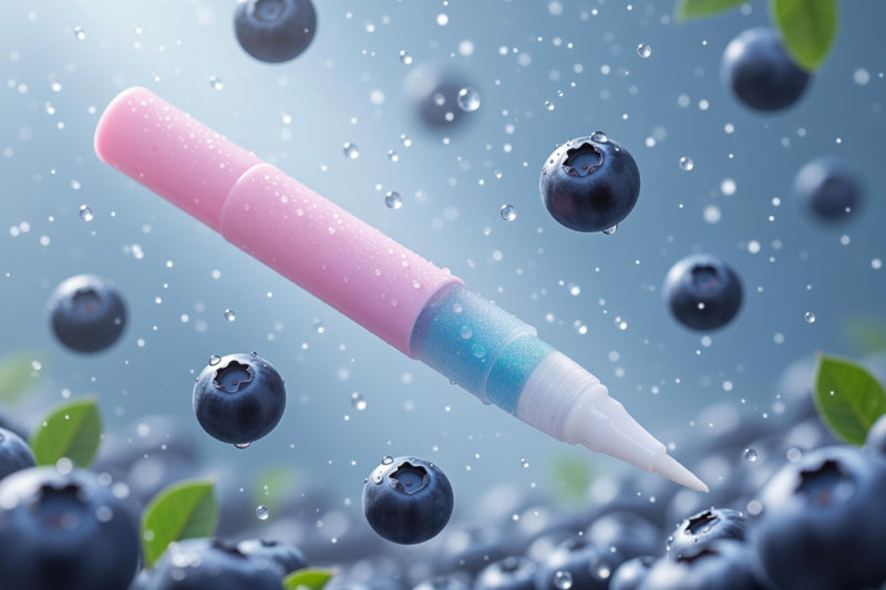 3ml cuticle oil pen of Blueberry Farm scented nail serum, showcasing premium Aussie nail care.