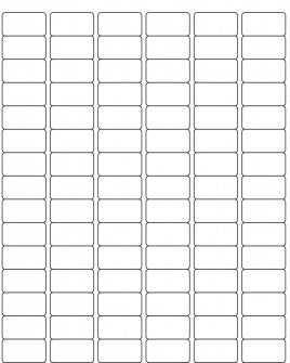 Custom 30mm x 17mm WLK rectangle label for a 5ml glass dropper bottle or small applications