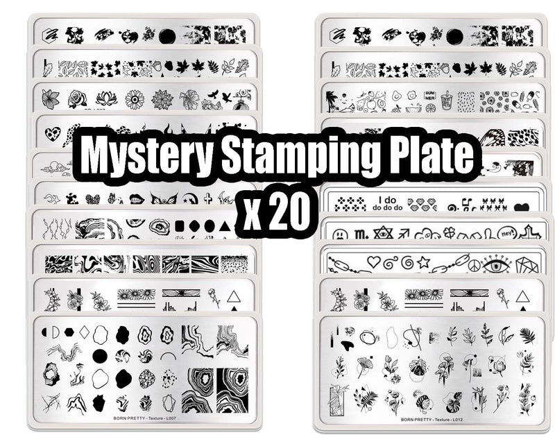 Mystery Stamping Plate x20 *FREE POLISH*
