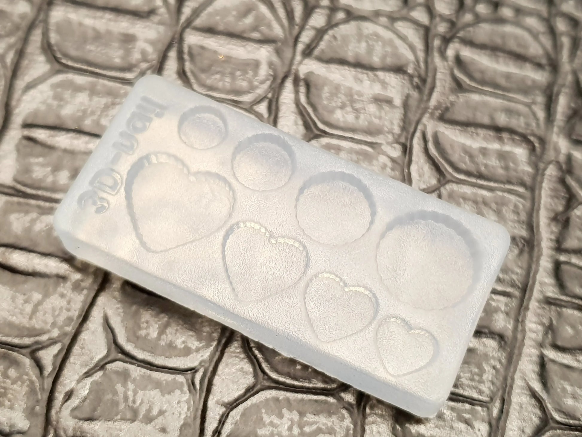 3D Mold - Design 108 - Heart - Unicorn Lab