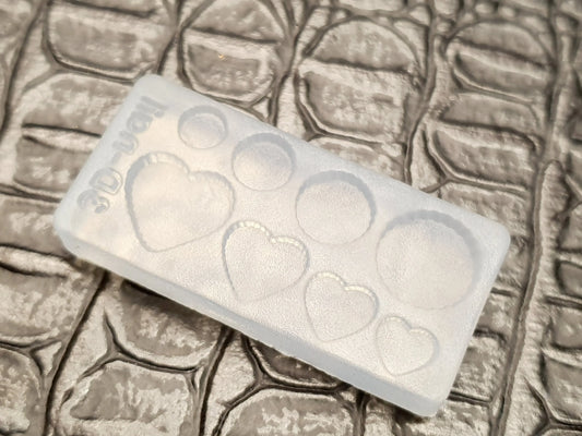 3D Mold - Design 108 - Heart - Unicorn Lab