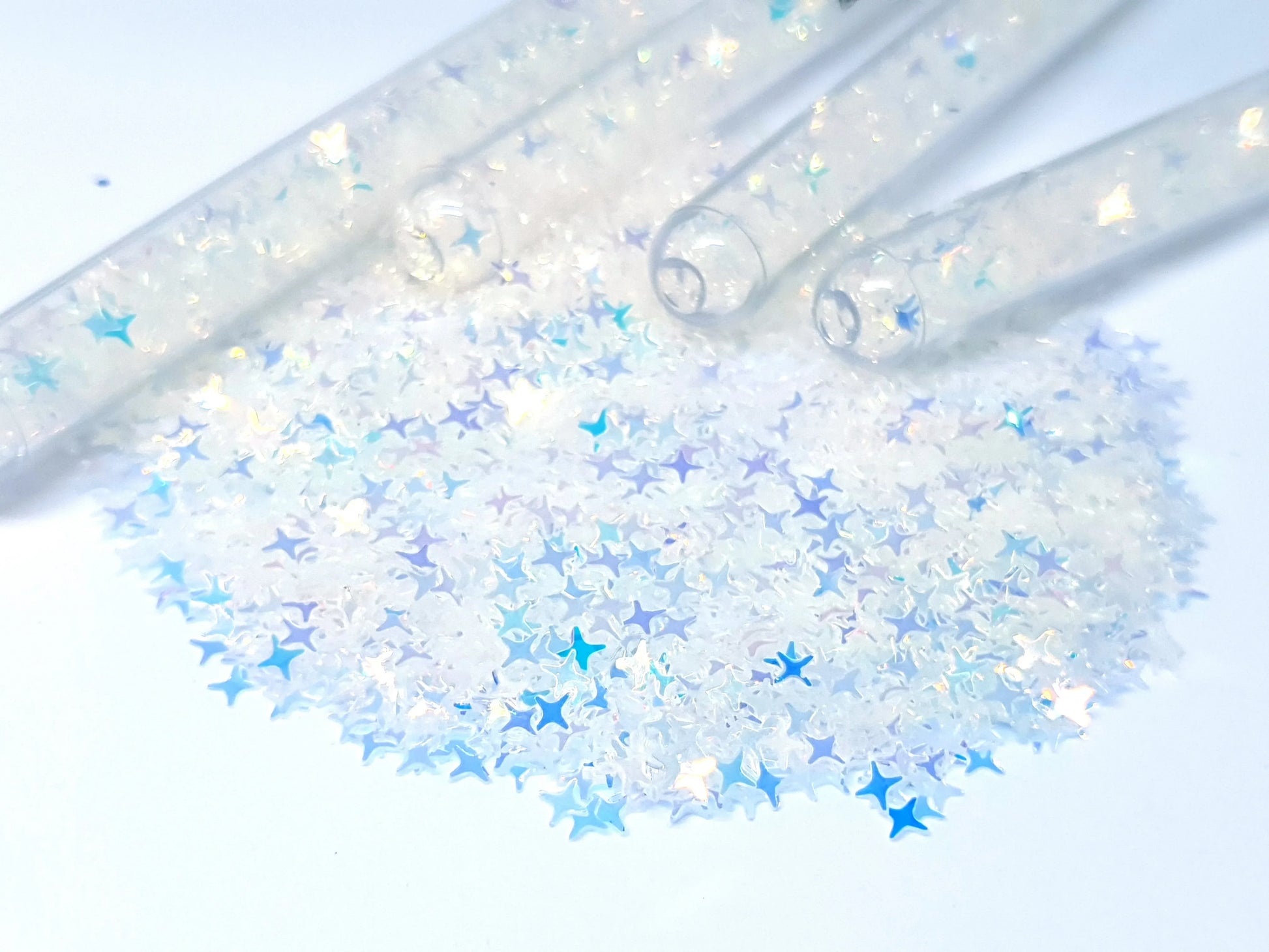 Iridescent Angel Glitter Stars - Unicorn Lab
