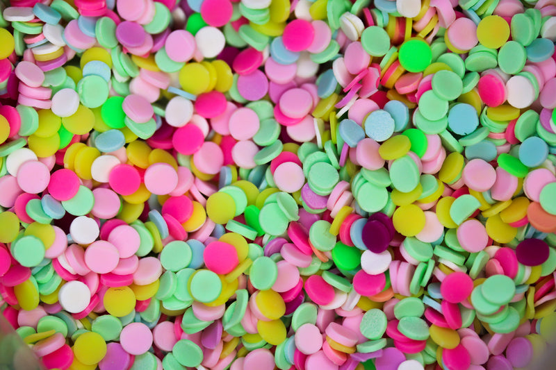 Round Confetti sprinkles