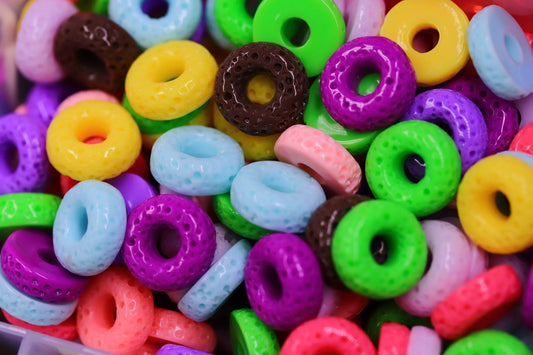Froot Loops Charms x 8 - Unicorn Lab