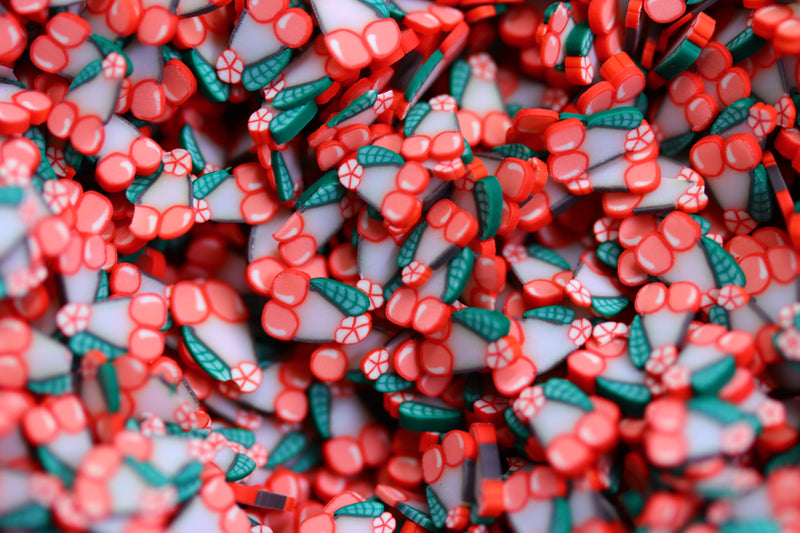 CHERRY FIMO PIECES