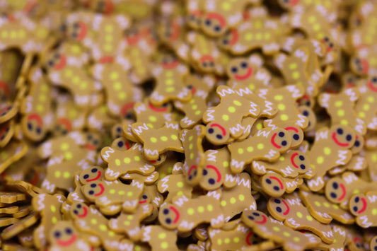 GINGERBREAD MAN FIMO PIECES - Unicorn Lab