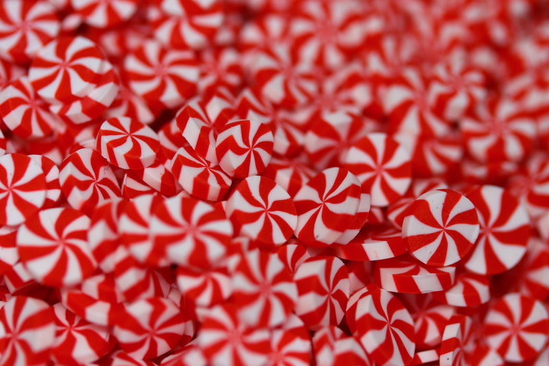 PEPPERMINT FIMO PIECES