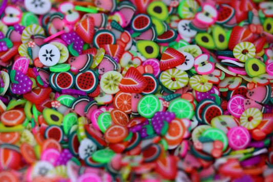 FRUIT SALAD FIMO PIECES - Unicorn Lab