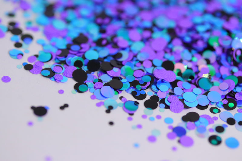Purple Punch  Glitter Dots
