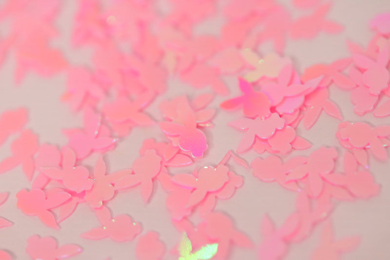 Pink bunny Glitter