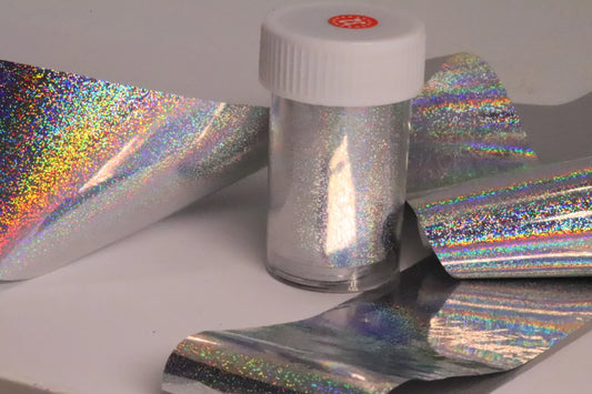 Silver Holo Transfer foil - 32 - Unicorn Lab