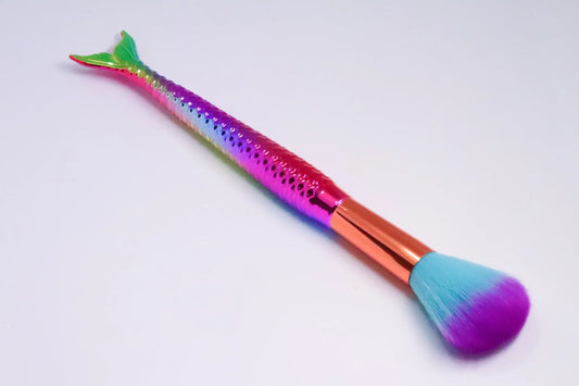 Mermaid Tail Dust Brush - Unicorn Lab