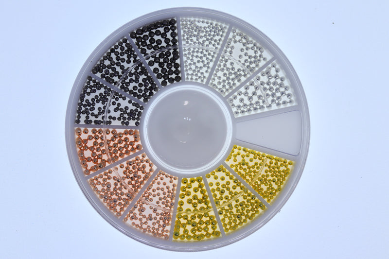 4 colour caviar wheel