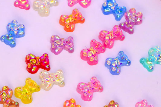 MINI BEAR CHARMS x20 - Unicorn Lab