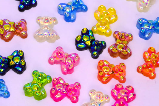 SMALL BEAR CHARMS x20 - Unicorn Lab