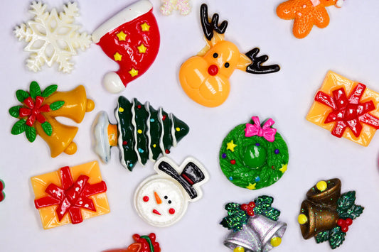XL CHRISTMAS CHARMS x10 - Unicorn Lab