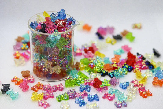 SMALL BEAR CHARMS x20 - Unicorn Lab