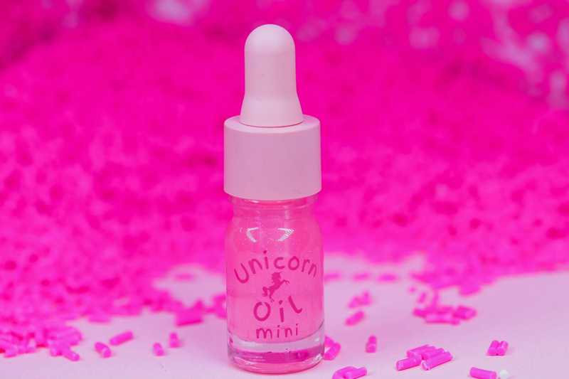 Pink sugar scented cuticle oil large bottle with soft pink styling, nourishing nail serum