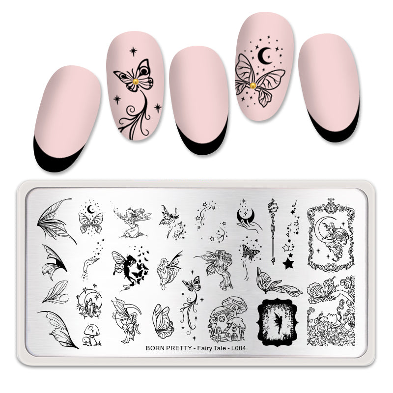 Stamping Plate - BPL004 Fairy Tale