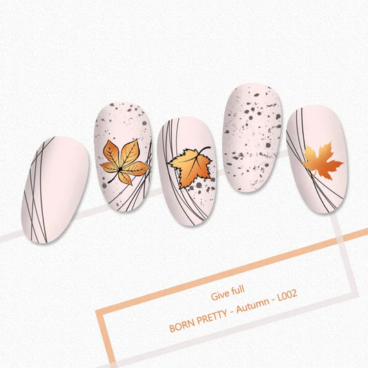 Stamping Plate - BP002 Autumn - Unicorn Lab