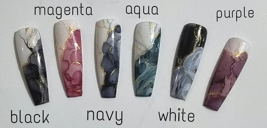 Navy 6 Water Colour Ink 15ml - Unicorn Lab