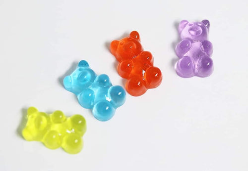 3D XL Gummy bear charms x 10 - Unicorn Lab
