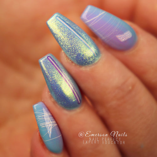 Nail Sticker - Design MC094 - Emerson Crystals