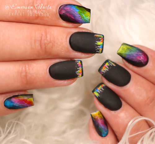 Nail Sticker - Design F7 - Emerson Crystals