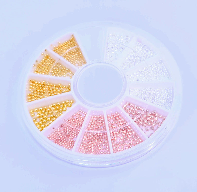 3 colour caviar wheel