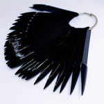 Black stiletto swatch sticks x 50