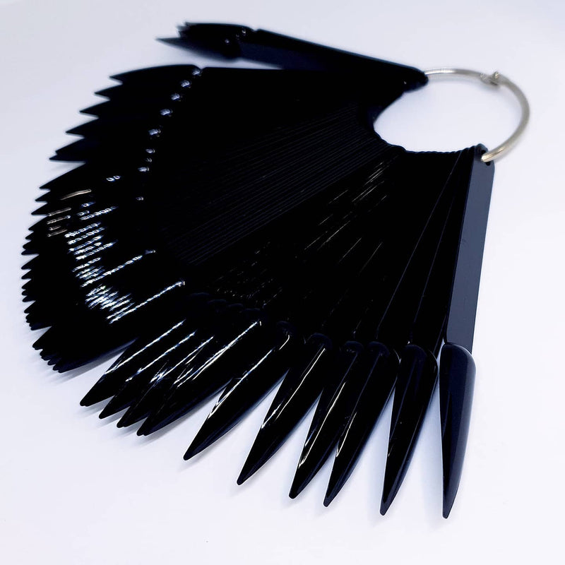 Black stiletto swatch sticks x 50