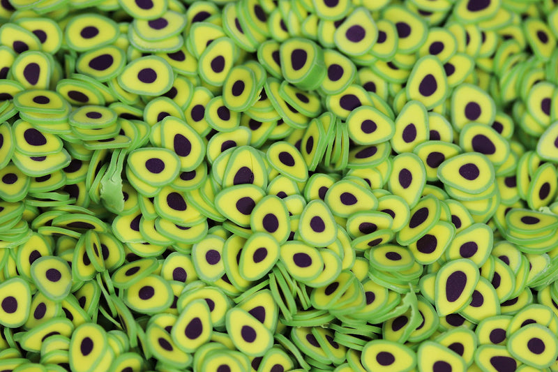 AVOCADO FIMO PIECES