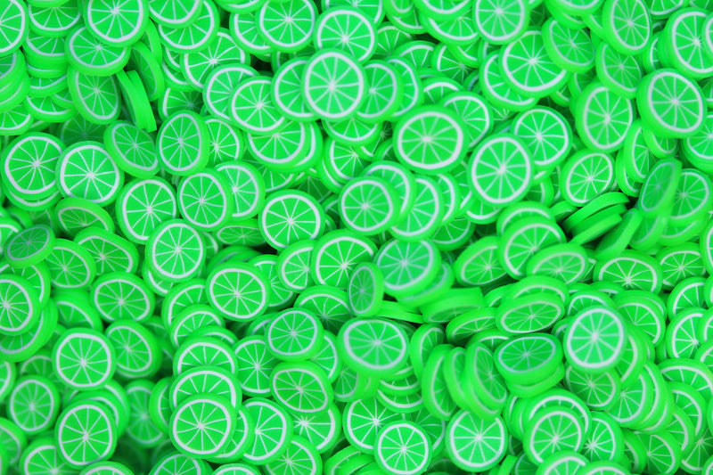 LIME FIMO PIECES