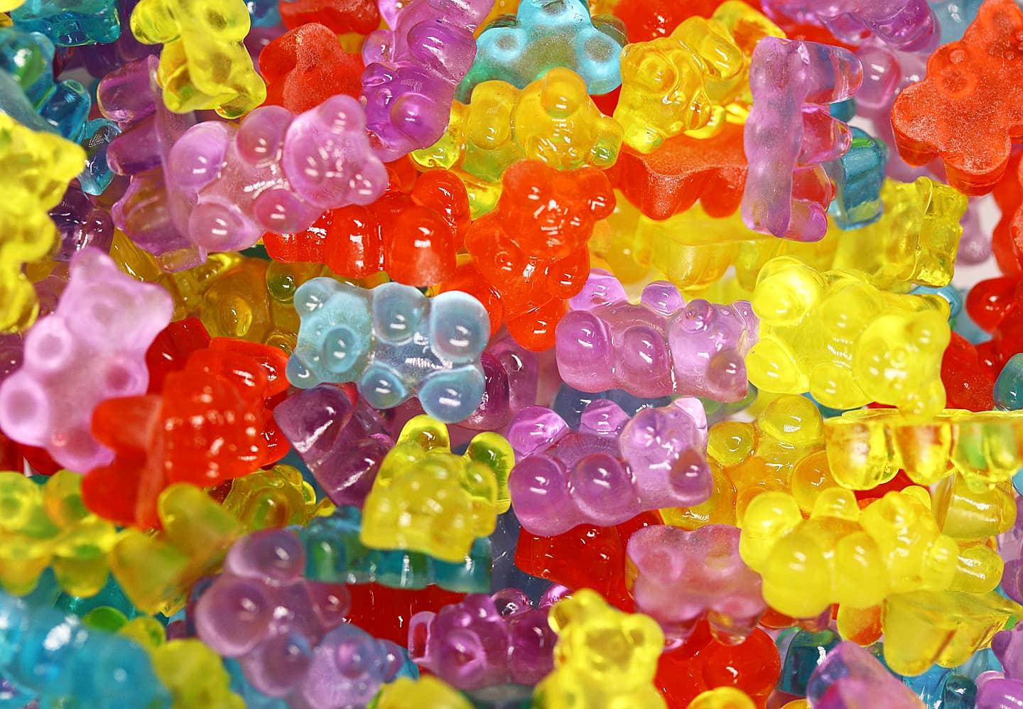 3D XL Gummy bear charms x 10 - Unicorn Lab
