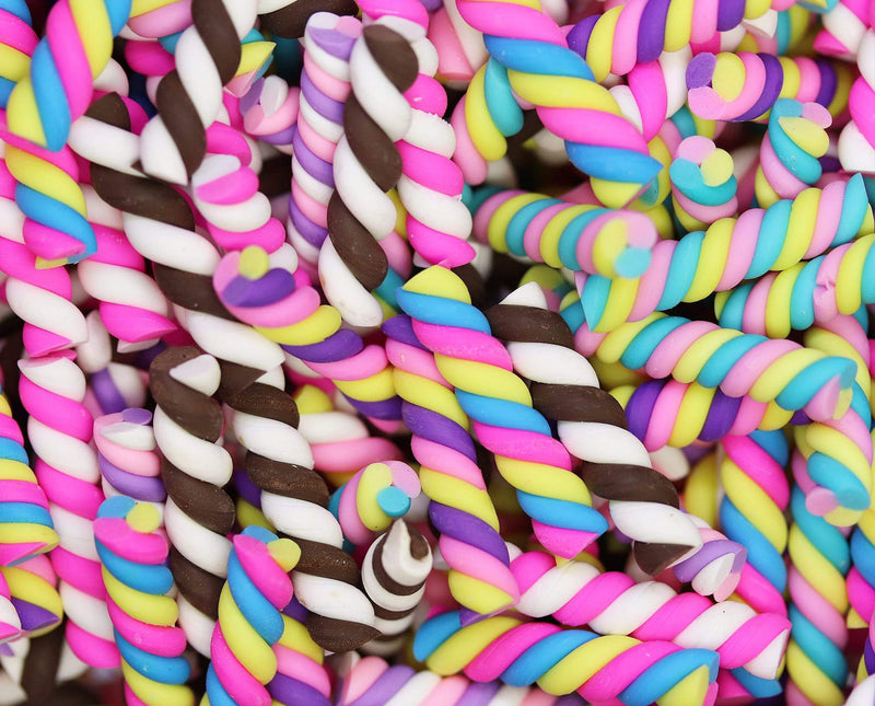 3D LONG TWIST charm x8