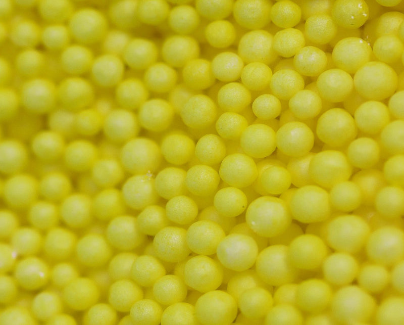 Yellow foam balls