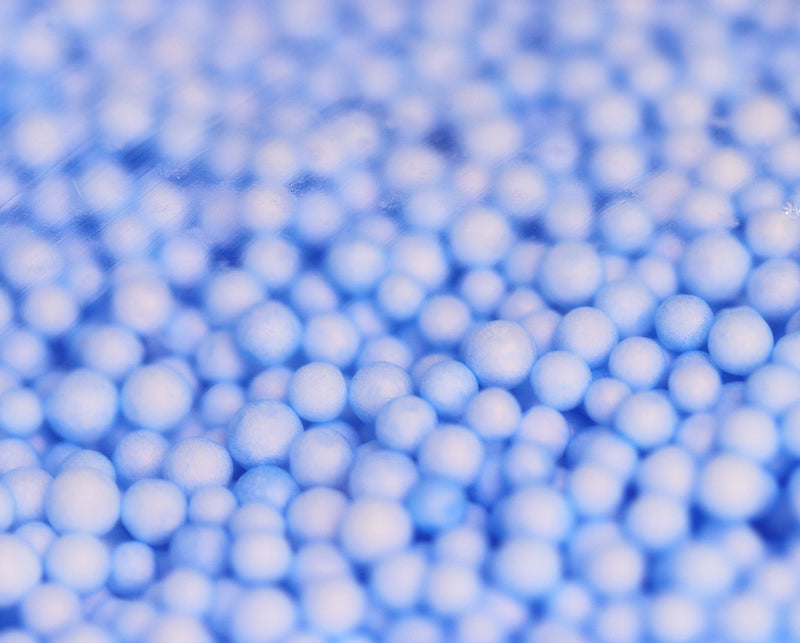Blue foam balls