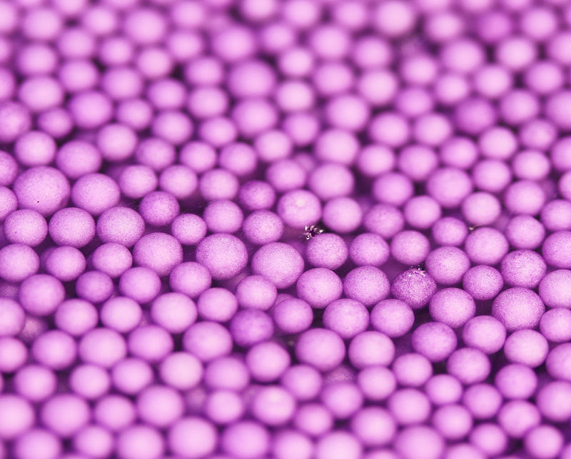 Purple foam balls
