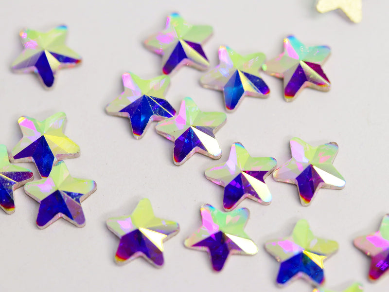 AB Star 7mm (Unicorn Lab Rhinestones)